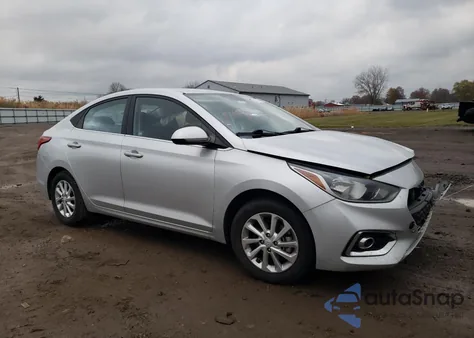 2020 Hyundai Accent Se из США, поврежденный, VIN 3KPC24A68LE126068